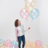 Průhledný balón 45 cm